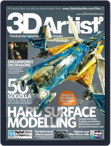 3D Artist June 17th, 2014 Digital Back Issue Cover