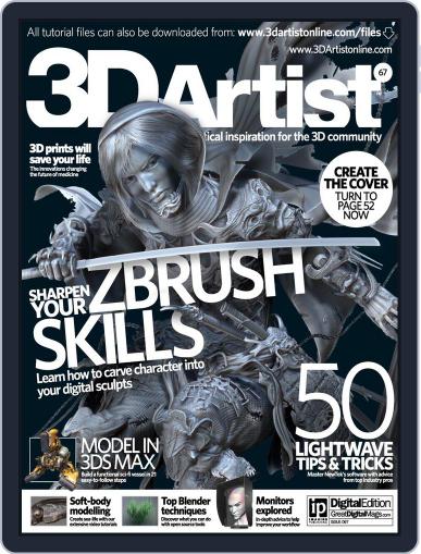 3D Artist April 22nd, 2014 Digital Back Issue Cover