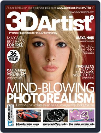 3D Artist March 3rd, 2014 Digital Back Issue Cover
