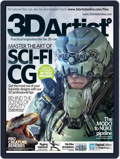 3D Artist December 3rd, 2013 Digital Back Issue Cover