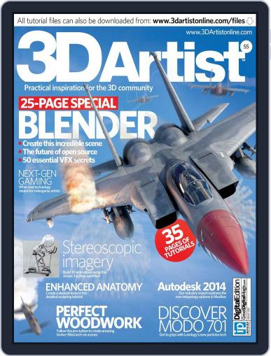 3D Artist May 21st, 2013 Digital Back Issue Cover