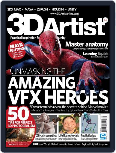 3D Artist July 17th, 2012 Digital Back Issue Cover