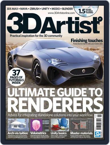 3D Artist April 24th, 2012 Digital Back Issue Cover