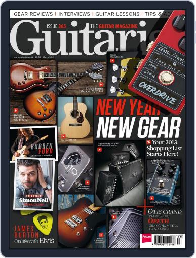 Guitarist February 7th, 2013 Digital Back Issue Cover