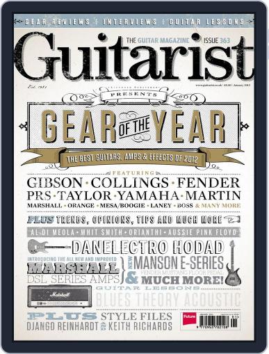 Guitarist December 14th, 2012 Digital Back Issue Cover