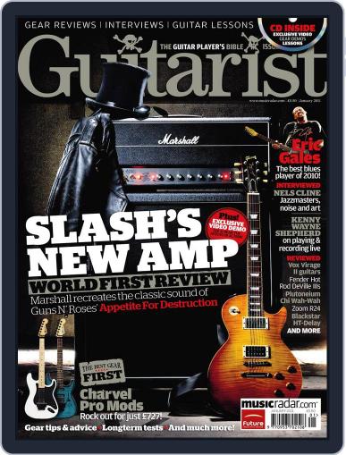 Guitarist December 21st, 2010 Digital Back Issue Cover