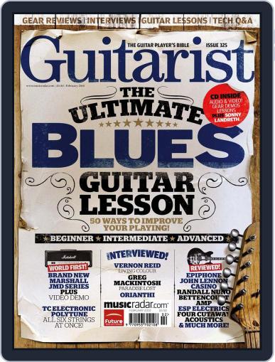 Guitarist January 18th, 2010 Digital Back Issue Cover