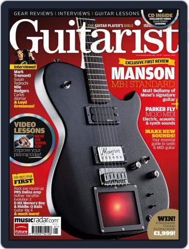 Guitarist December 21st, 2009 Digital Back Issue Cover