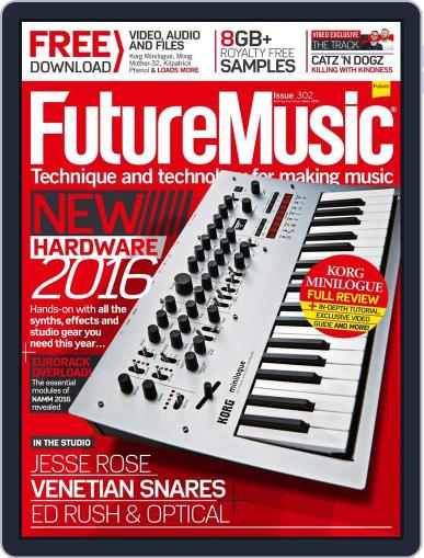 Future Music February 11th, 2016 Digital Back Issue Cover