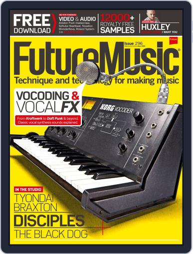 Future Music October 1st, 2015 Digital Back Issue Cover