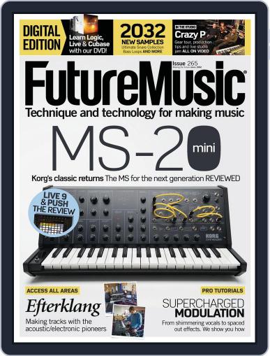 Future Music April 10th, 2013 Digital Back Issue Cover