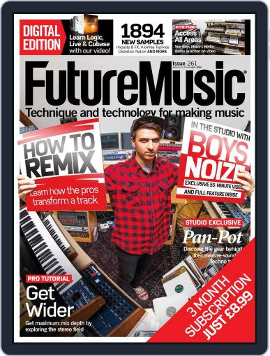 Future Music December 19th, 2012 Digital Back Issue Cover