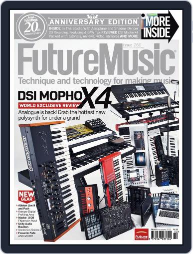 Future Music November 21st, 2012 Digital Back Issue Cover
