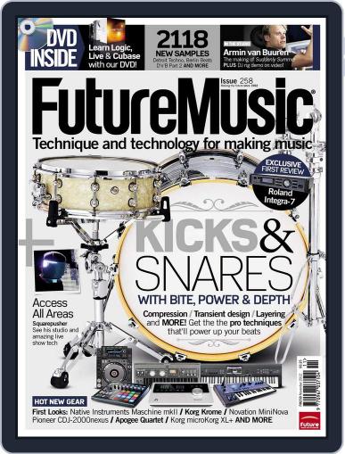 Future Music September 26th, 2012 Digital Back Issue Cover