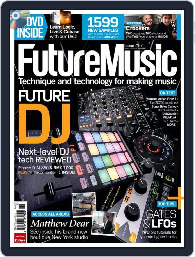 Future Music August 29th, 2012 Digital Back Issue Cover
