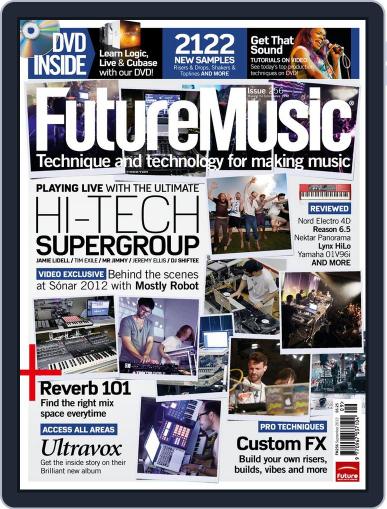 Future Music August 1st, 2012 Digital Back Issue Cover