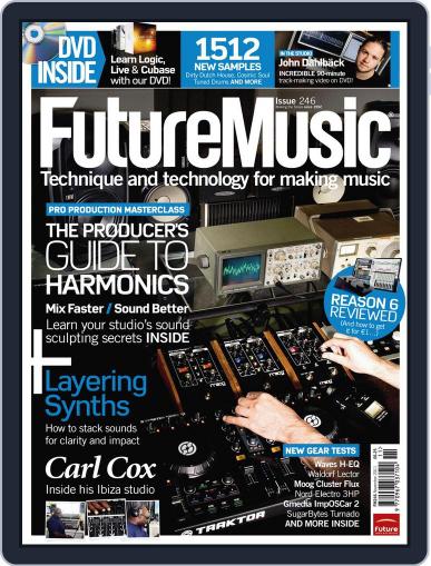 Future Music October 26th, 2011 Digital Back Issue Cover