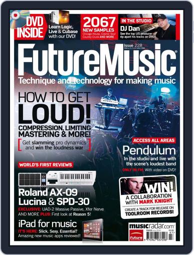 Future Music June 14th, 2010 Digital Back Issue Cover