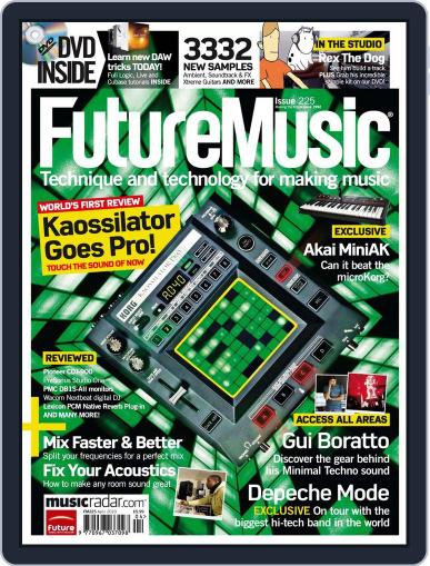 Future Music March 22nd, 2010 Digital Back Issue Cover