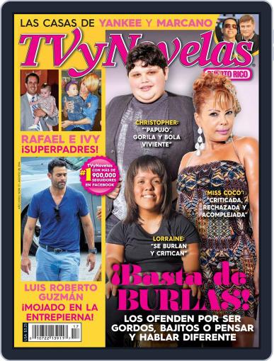 Tvynovelas Puerto Rico August 20th, 2014 Digital Back Issue Cover