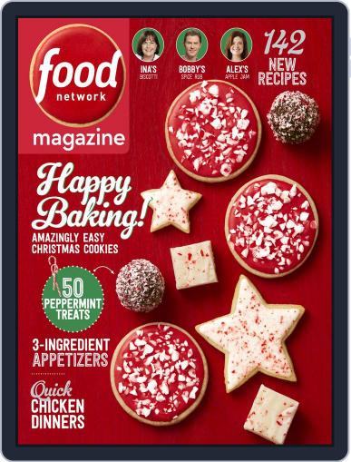Food Network December 1st, 2017 Digital Back Issue Cover