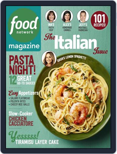 Food Network March 1st, 2017 Digital Back Issue Cover