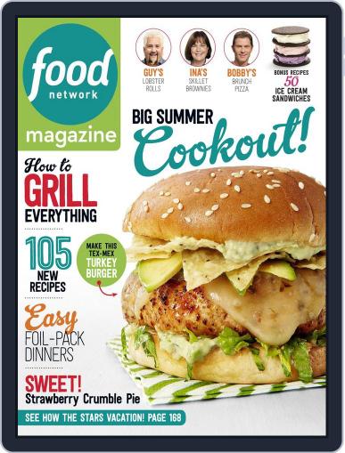 Food Network June 1st, 2016 Digital Back Issue Cover