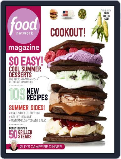Food Network July 1st, 2014 Digital Back Issue Cover