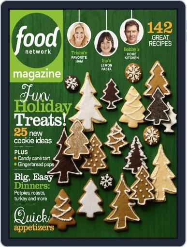 Food Network December 1st, 2013 Digital Back Issue Cover