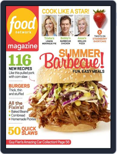 Food Network June 1st, 2013 Digital Back Issue Cover
