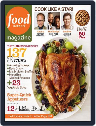 Food Network October 18th, 2011 Digital Back Issue Cover