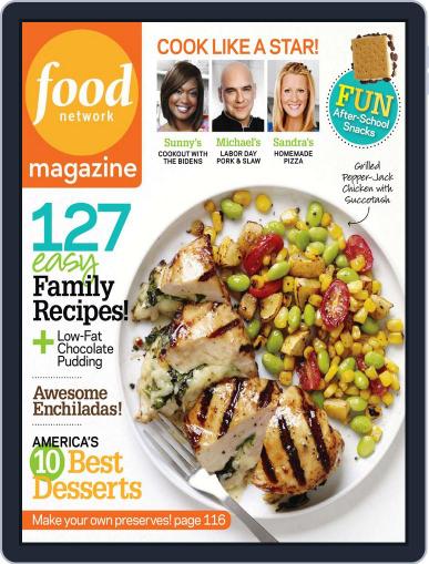 Food Network August 10th, 2010 Digital Back Issue Cover