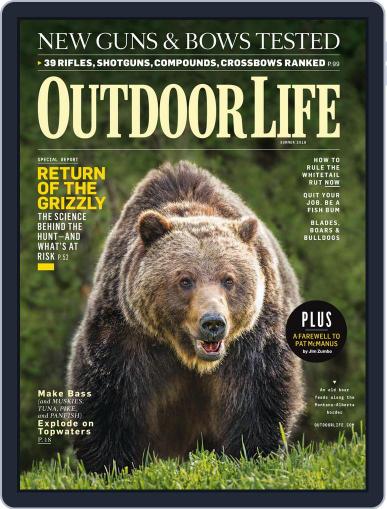 Outdoor Life June 1st, 2018 Digital Back Issue Cover