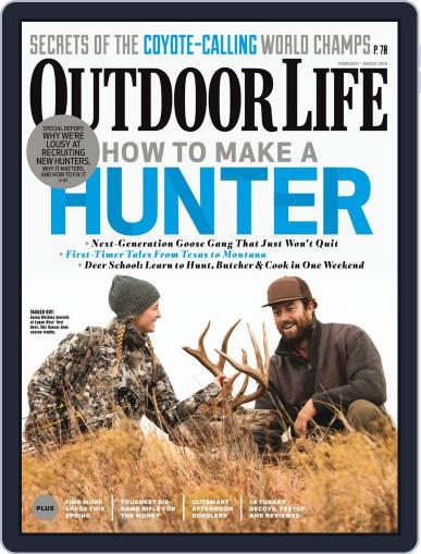 Outdoor Life February 1st, 2018 Digital Back Issue Cover