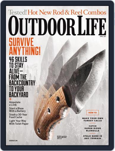 Outdoor Life April 1st, 2017 Digital Back Issue Cover
