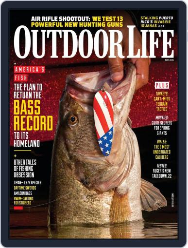 Outdoor Life April 16th, 2016 Digital Back Issue Cover