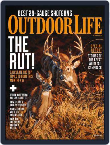 Outdoor Life October 31st, 2015 Digital Back Issue Cover