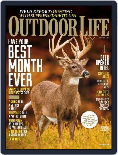 Outdoor Life October 1st, 2015 Digital Back Issue Cover