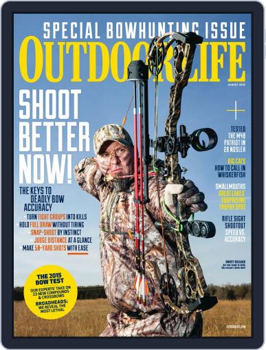 Outdoor Life August 1st, 2015 Digital Back Issue Cover