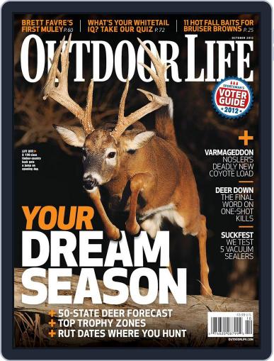 Outdoor Life September 8th, 2012 Digital Back Issue Cover