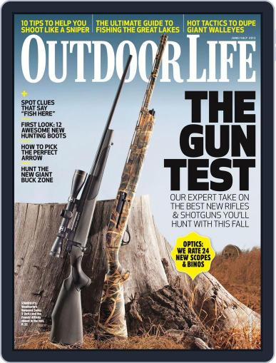 Outdoor Life May 12th, 2012 Digital Back Issue Cover