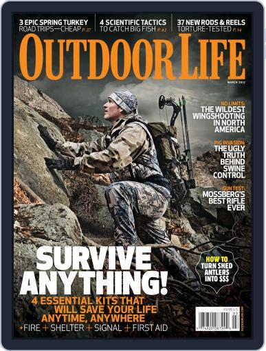 Outdoor Life February 11th, 2012 Digital Back Issue Cover