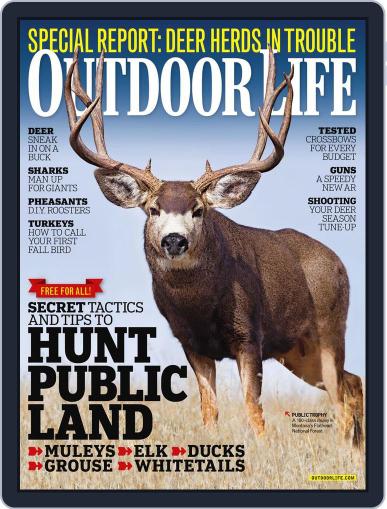 Outdoor Life August 30th, 2011 Digital Back Issue Cover