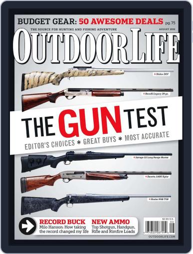 Outdoor Life July 10th, 2010 Digital Back Issue Cover