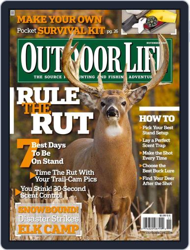 Outdoor Life October 10th, 2009 Digital Back Issue Cover
