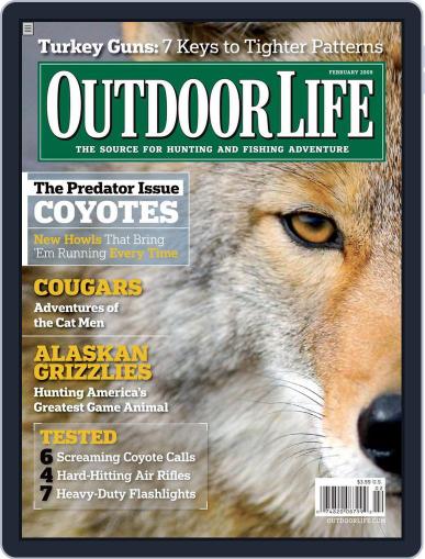 Outdoor Life January 12th, 2009 Digital Back Issue Cover