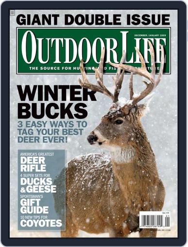 Outdoor Life November 20th, 2008 Digital Back Issue Cover
