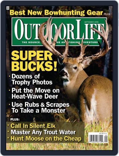 Outdoor Life August 12th, 2008 Digital Back Issue Cover