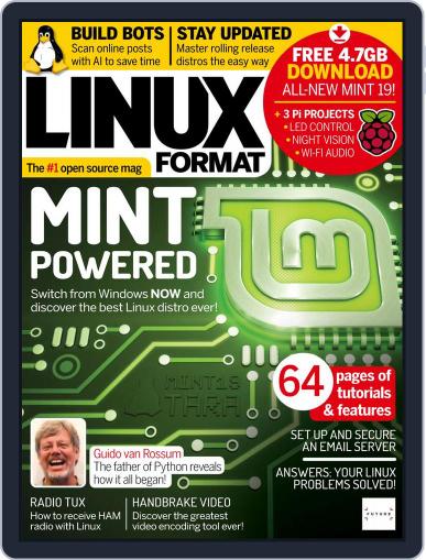 Linux Format August 2nd, 2018 Digital Back Issue Cover