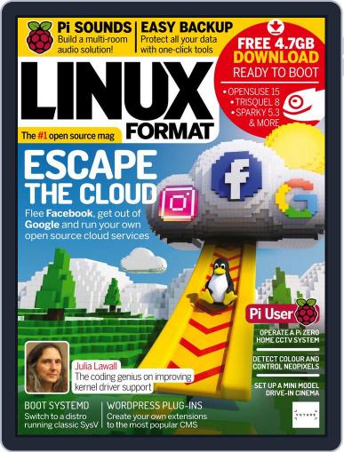 Linux Format August 1st, 2018 Digital Back Issue Cover